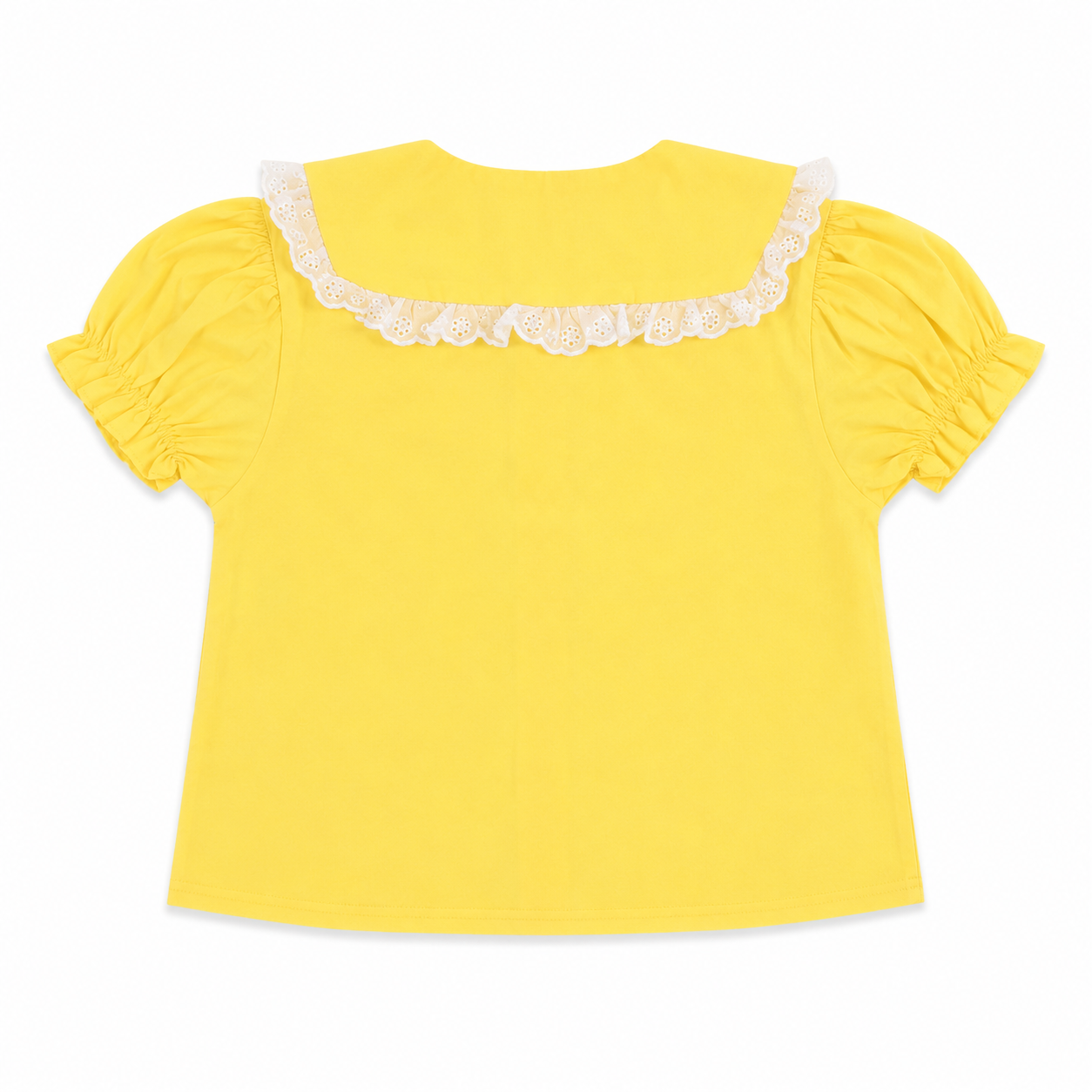 Embroidery Collar Top