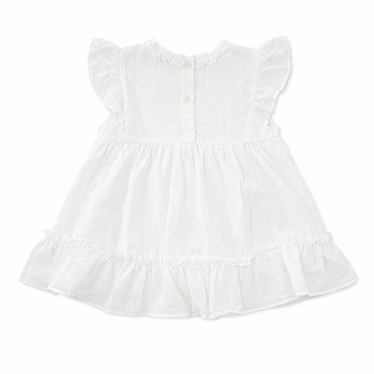 White Ribbon Frock