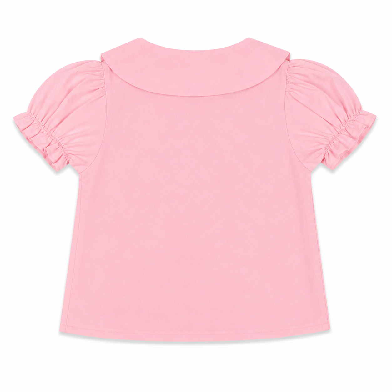 Pink Lace Bib Top