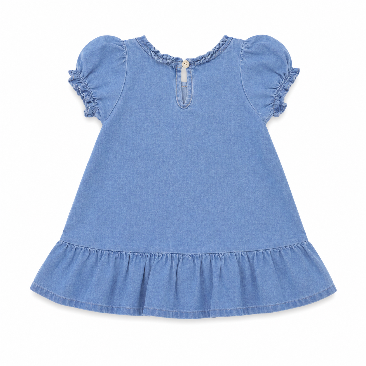 Denim Frock with Horse Pendant