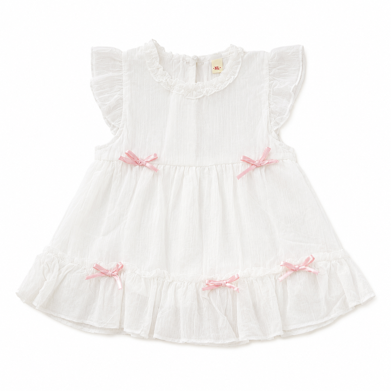 White Ribbon Frock