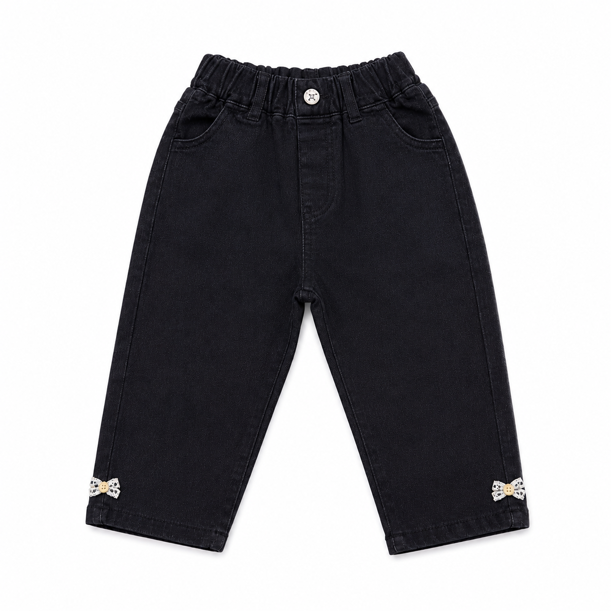 Ankle Bow Jeans