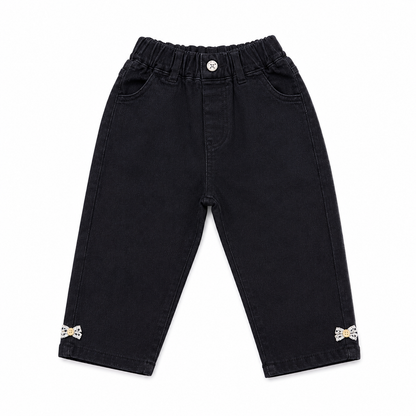 Ankle Bow Jeans