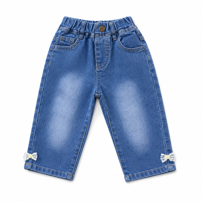 Ankle Bow Jeans