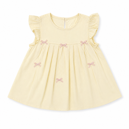 Cream Bow Frock
