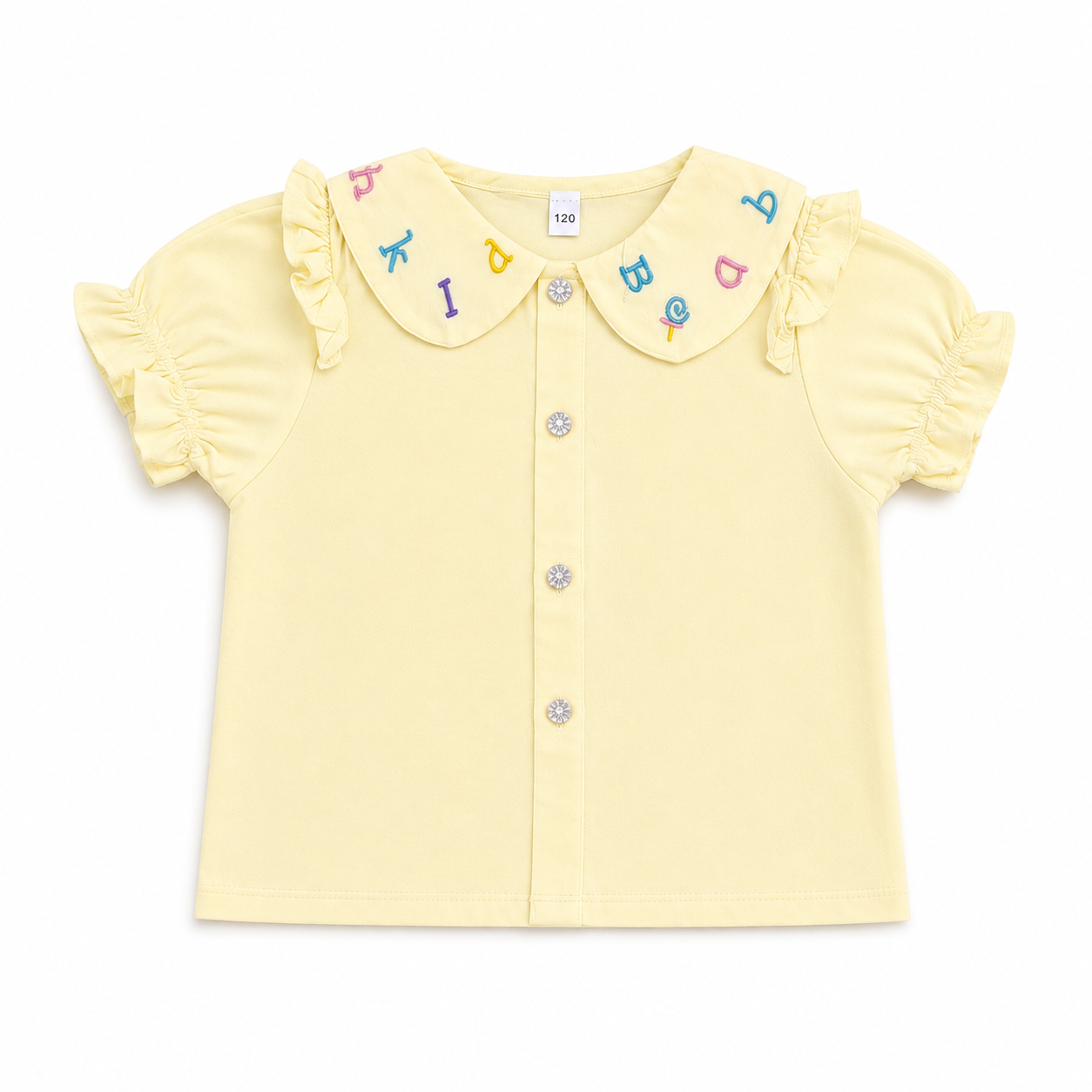 Alphabet Collar Top