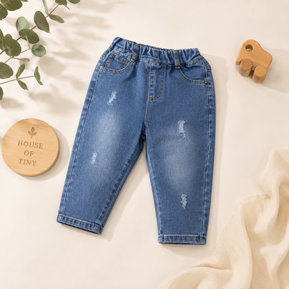 Distressed Ripped Jeans