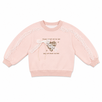 Pink Lace Trim Co-ord Set