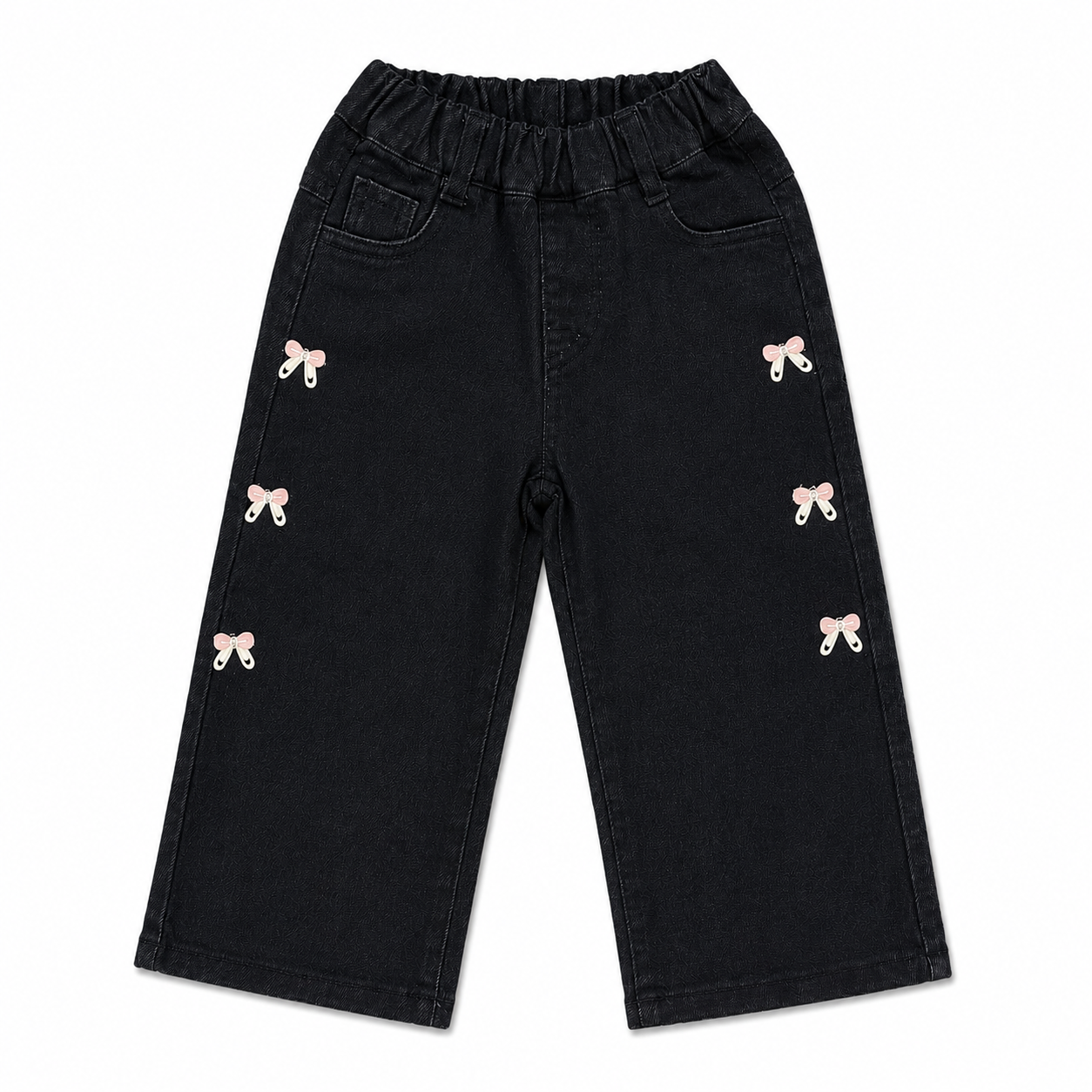 All-Over Bow Jeans