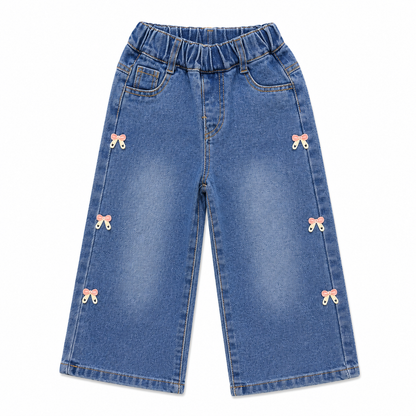 All-Over Bow Jeans